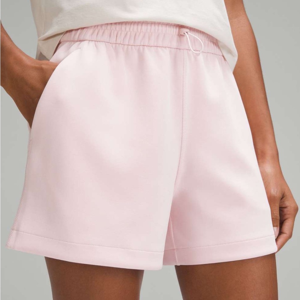 LULULEMON SOFTSTREME HIGH RISE SHORTS (FLUSH PINK) - Picture 2 of 6